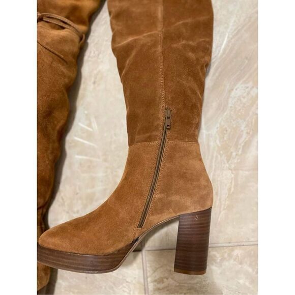 Free People Echo Platform Over-The-Knee Boots Size 37 - Picture 3 of 5
